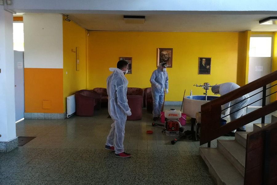 dezinfekcija skola
