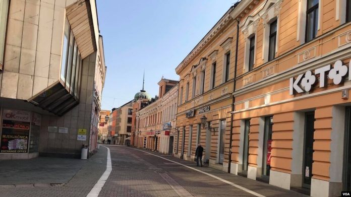 prazna ulica banja luka