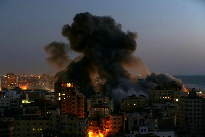 izrael palestina rat bombardovanje1