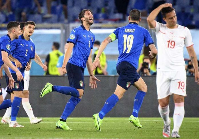 Group A Italy vs Switzerland