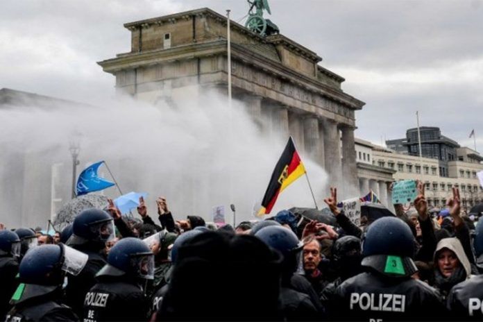njemcka protesti