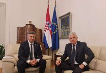 Čović i Plenković saglasni: Hitno dovršiti izmjene Izbornog zakona BiH