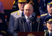 ‘NATO NIJE HTIO DA NAS ČUJE’: Putin čestitao Dan pobjede, tvrdi da je vojna operacija u Ukrajini JEDINA ISPRAVNA ODLUKA (FOTO)