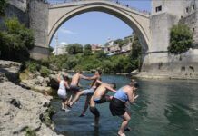 Mostar danas najtopliji sa 35 stepeni