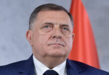 Miting podrške predsjedniku Republike Srpske u Sarajevu