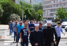 ISLAMSKA ZAJEDNICA U MOSTARU ORGANIZOVALA PROTESTE: Traže obustavu zgrade HNK, iznijeli zahtjeve gradonačelniku