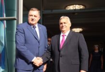 Sastanak Dodika i Orbana u Budimpešti