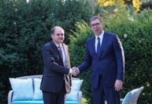 Šmit se sastaje sa Vučićem