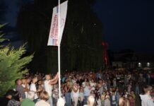 NEVESINJSKA OLIMPIJADA: PODIGNUTA OLIMPIJSKA ZASTAVA