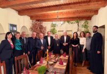 Čović i visoki zvaničnici posjetili manastir Žitomislić povodom Božić