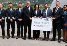 Iz Mostara se leti za Minhen, Rim, Bari, Bergamo, Napulj, Palermo: Otvorena baza aviokompanije Sky Alps