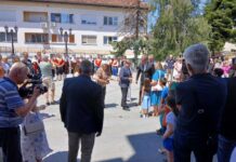 Blagojević u Gacku: Moje srce je puno, osjećam da su mi mnogi od vas bliski (FOTO/VIDEO)