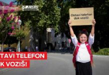 Bezbjedna vožnja počinje prije nego što upalimo auto – „Ostavi telefon dok voziš!“