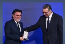 PREDSJENDIK SRBIJE DODIJELIO SRETENJSKA ODLIKOVANJA: ALEKSANDAR ĐEDOVAC ODLIKOVAN ZLATNOM MEDALJOM ZA ZASLUGE