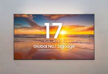 Samsung zadržava prvo mjesto na globalnom tržištu komercijalnih displeja već 17. godinu zaredom