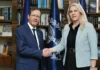 Cvijanović sa Hercogom: Opredijeljeni za dalji razvoj odnosa Izraela i Srpske
