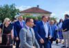 Minić, Cvijanović i Dodik u posjeti Bileći, obilaze gradilište novog vrtića