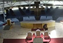 VIDEO Mušakarac zapalio vanjski oltar u Međugorju