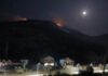 Trebinje prekriveno dimom; Vatrogasci ulažu maksimalne napore da spriječe širenje vatre
