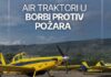 SARADNJA I SOLIDARNOST: Avion iz Mostara gasi požar u Trebinju, vodom se puni u Dubrovniku, a njime upravlja pilot iz Južnoafričke Republike