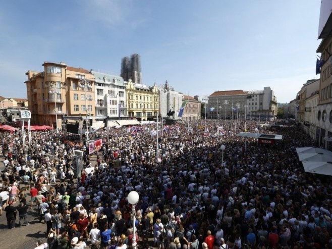 zagreb protest